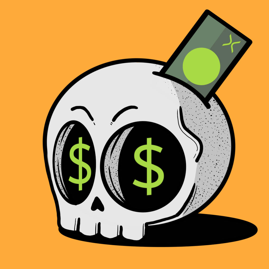 XRP Skull Head